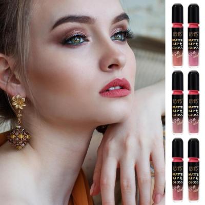 Non-stick Cup Lipstick Lip Makeup Red Smudge Proof Non-sticky Cup Velvet Matte Lipsticks Lightweight Lip Cosmetic Lipstick For Women Girl well-liked