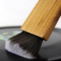 Cleaning Brush Soft Super Clean Anti-Static Bamboo LP Vinyl Record Dust Remover