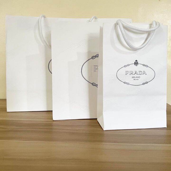 Original Prada Packaging Paperbag Lazada PH