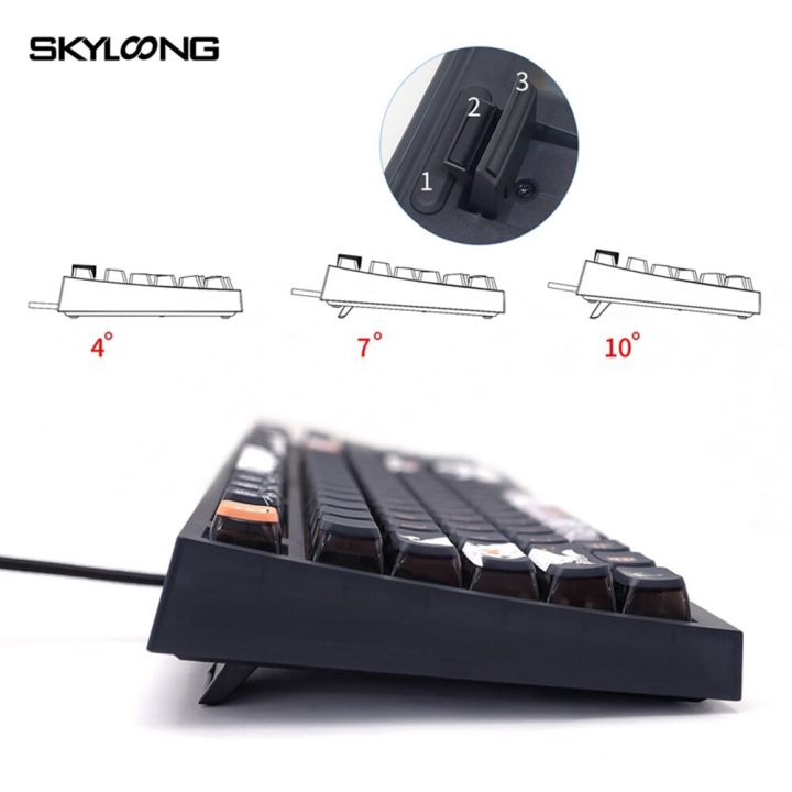 skyloong-gk75-dark-fairy-tales-80-keys-wireless-2-4g-hot-swappable-knob-gasket-programmable-mechanical-keyboards-for-windows-mac-basic-keyboards