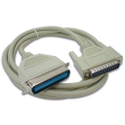 สายปริ้นเตอร์-cable-parallel-printer-db25-เครื่องพิมพ์-สายเส้นใหญ่