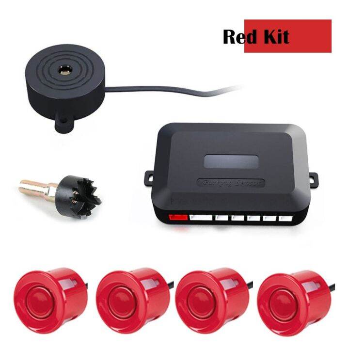 CarPro 12V 22mm Car Parking Sensor Kit Universal 4 Sensors Buzzer