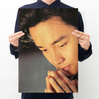 【E262】Leslie Cheung I Retro Kraft Paper Paper Poster Interior Bar Cafe Decorative Painting