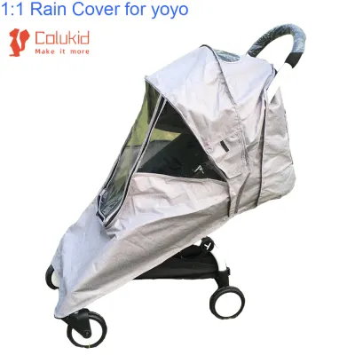เบบี้เด็ก®อุปกรณ์เสริมรถเข็นเด็กเสื้อกันฝนกันฝนสำหรับ Babyzen Yoyo YOYA