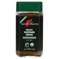 Mount Hagen Organic Fairtrade Instant DECAF Coffee (Germany Product) เม้าท์ ฮาเก้น ออร์แกนิค ดีคาฟ คอฟฟี่ 100g. (นำเข้าจากเยอรมัน)