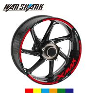 XMAX Wheels Stickers Motorcycles Accessories Rim Decorative Decals Reflective Edge Protection For X-MAX 125 250 300 400