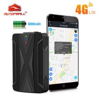 J09เครื่องติดตามจีพีเอสรถยนต์เครื่องติดตาม GPS 4G เครื่องหาตำแหน่งเครื่องติดตามรถยนต์6000Mah 60วันแม่เหล็ก IP65กันน้ำ