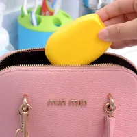 small Silicone Laundry Wash Board 1pc New Candy Color Non-slip Mini Washboard Scrubbing Brush Handheld Cleaning tool