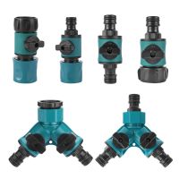 ❄☄✉ Garden Faucet Water Splitter Adjustable Multiple Outlet Hose Connector Double Tap Y Splitter Connector Nipple Y Type Nipple Butt