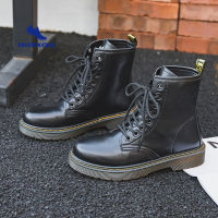 2021 Women Martins Boot Fashion Designer Winter Shoes Biker Boot for Women Leather Ankle Boot Warm Waterproof Chunky Boot