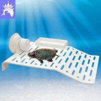 เต่าพลาสติกตกแต่ง Bask แพลตฟอร์ม Crawler Sun หลังคา Terrace Island เต่า Climb ชั้นวาง Aquarium Tools