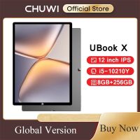 CHUWI UBook X 2 In 1 Tablet PC Intel i5 10210Y 12Inch Tablet 2K IPS Windows 11 8GB 256GB 2.4G/5G Wifi Support Keyboard Stylus