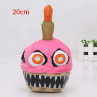 25cm FNAF Golden Freddy foxy Bonnie Chica Sister Location stuffed doll cupcake Freddy Fazbear plush toys