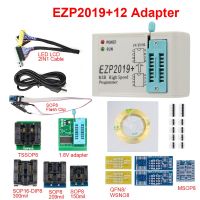 100% Original EZP2019 Full Set High-Speed USB SPI +12 Adapter Test Clip Sop8/16 Support 24 25 93 EEPROM Flash Bios Chip