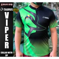 TAURUS SHOOTER SHIRT ZIP COLLAR VIPER