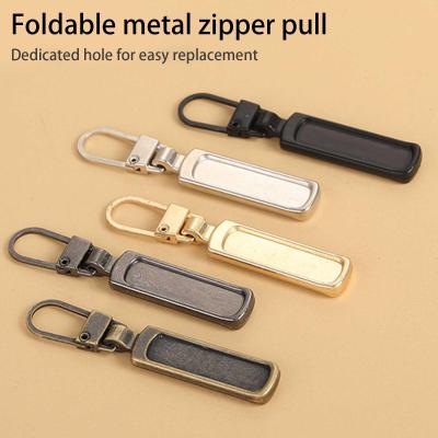 Tool-free Detachable Zipper Head Clothes Shoes Shoes Pull Zipper Zipper Pendant Tab Head U3Z1 Replacement Q8M8