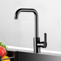 Black Kitchen Faucets Brass Kitchen Mixer Single Handle Single Hole Kitchen Faucet Brushed Nickle Mixer Sink Tap