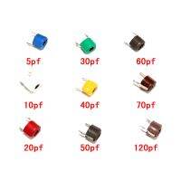 【CW】 45pcs Variable Trimmer capacitor Assorted JML06 5pf 10pf 20pf 30pf 40pf 50pf 60pf 70pf 120pf Adjustable capacitors set pack