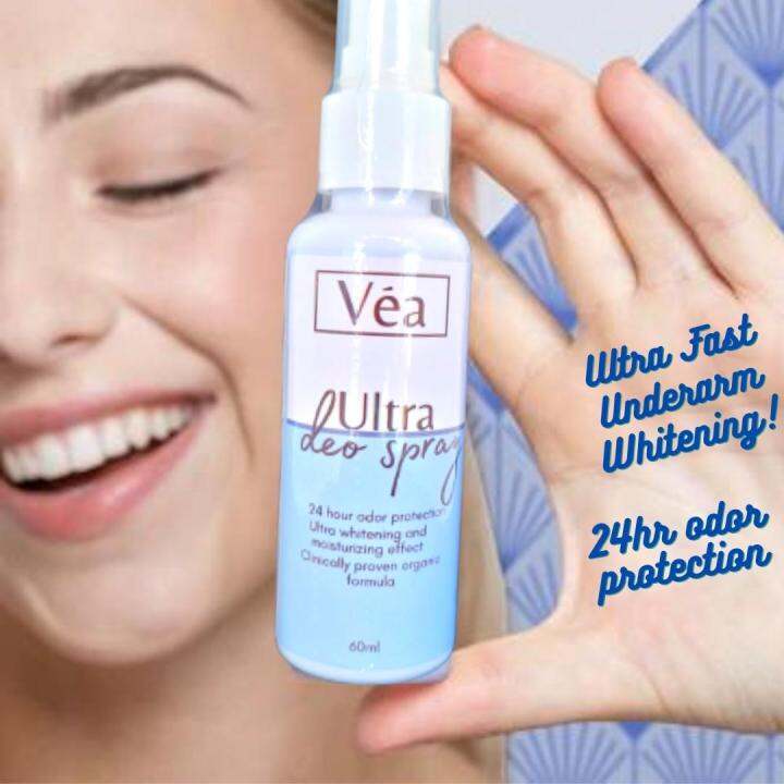 Vea Underarm Whitening Spray Ultra Deo Spray Underarm Spray Skin