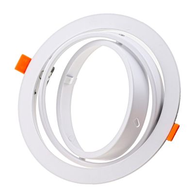 【CW】 Recessed Downlight Holder  AR111 Fixture Frame Lamps Cutout 150mm Socket Adjustable Ceiling Hole Lamp