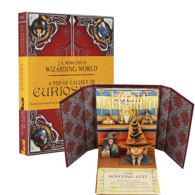ภาษาอังกฤษOriginalหนังสือสเตอริโอJK Rowling Magic Worldอยู่ที่ใดHarry Potter Magicสัตว์J.K. Rowling Sโลกแห่งแม่มดพ่อมดPop-Upหนังสือเด็กสมุดวาดภาพระบายสีสำหรับเด็ก3Dการศึกษาปกแข็งสี