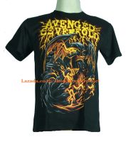 เสื้อวง AVENGED SEVENFOLD อะเว็นจด์เซเวนโฟลด์ A7X ไซส์ยุโรป เสื้อยืดวงดนตรีร็อค เสื้อร็อค  PTA1182 ราคาคนไทย