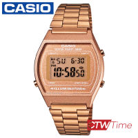 Casio Standard นาฬิกาข้อมือ สายสแตนเลส รุ่น B640WC-5ADF - สีพิ้งโกลด์