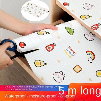 Kitchen Dining Table Mat Oil-proof Moisture Drawer Mat Waterproof Shoes Cabinet Mat Paper Pad Non-Slip Table Shelf Liner Pad