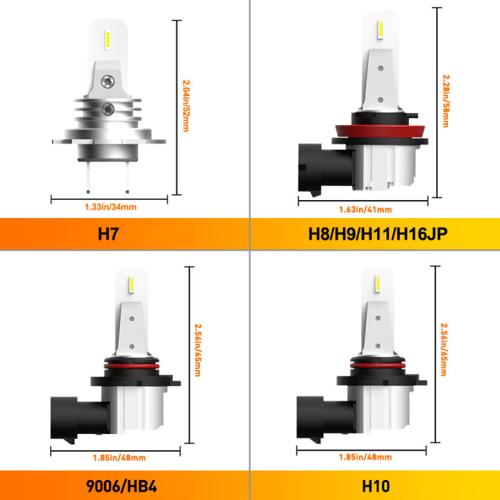 oxialm-12000lm-fanless-headlamp-h7-led-light-bulb-6500k-360-car-headlight-fog-lamp-csp-led-h8-h11-h3-9006-h27-880-5202-psx24w