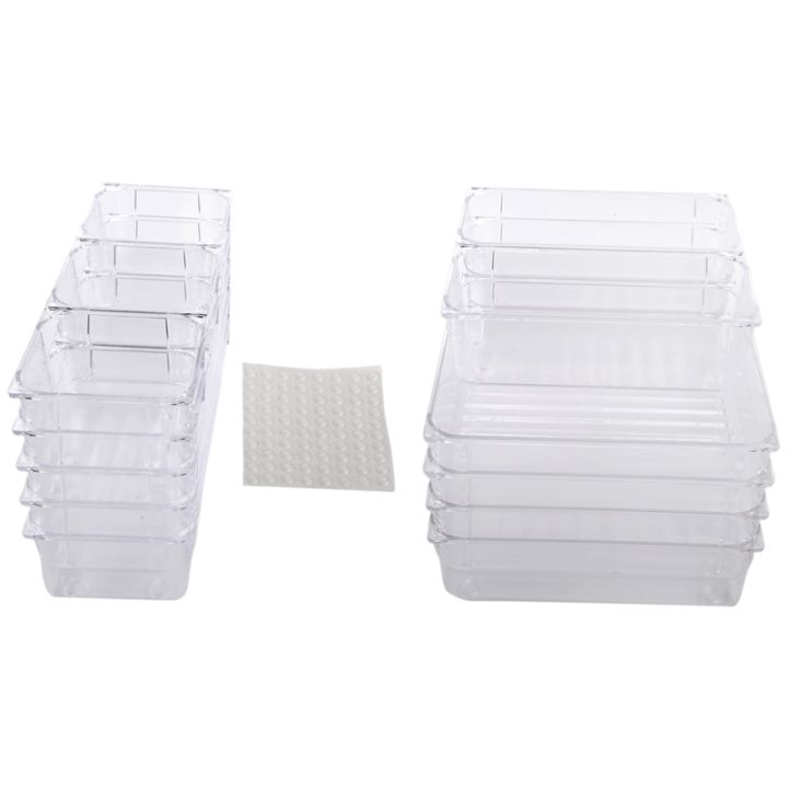 18pcs-separate-drawers-organiser-system-non-slip-drawer-organiser-transparent-drawer-insert-storage-box