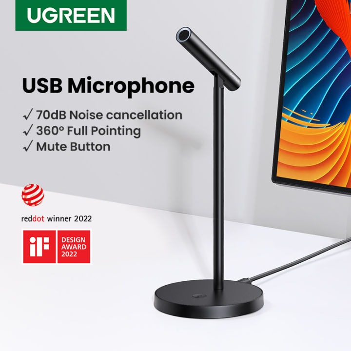 UGREEN Game Microphone Noise Reduction for Computer Desktop Conference ...