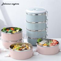 Multi-Layer Insulated Lunch Box Portable Student Bento Box Office Worker Lunch Box Household Picnic Box Kitchen Food Storage Box