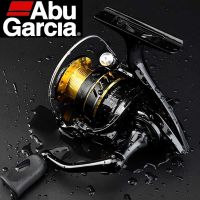 [HOT LIAXLLWISAAZH 534] Original Abu Garcia PMAX II Spinning Reel Fishing Reels ขนาดกลางตื้นอลูมิเนียม Spool 7 1BB แบริ่งตกปลา Reel สูงสุด8กก.