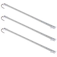 3X 50CM 12V 36 LED 5630 SMD Hard Strip Bar Light Aluminum Rigid White