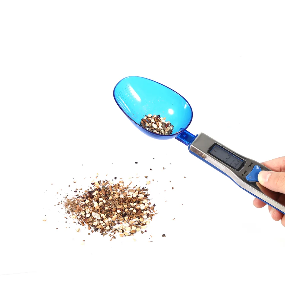 Spoon Scale Accurate Electronic Digital Weighing Spoon Kitchen Measuring  Tool 500/0.1g for Portioning Tea Flour Spices Medicine