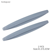 hedeguoji?Gift?Cheap? 2PC Car front และกันชนด้านหลัง Anti-collision Strip Carbon Fiber protective Strip