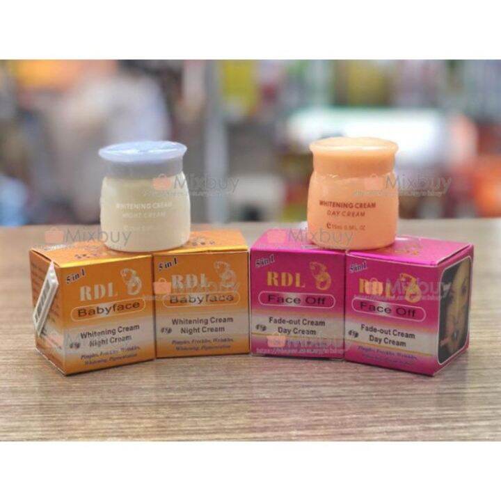 RDL Baby Face Night cream & Day 15g Lazada