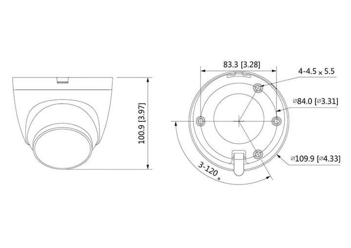 dahua-starlight-hdcvi-quick-to-install-ir-eyeball-camera-กล้องวงจรปิด-5-ล้านพิกเซล-รุ่น-hac-hfw1500tmqp-a-บันทึกเสียงในตัว-กันน้ำกันฝุ่นระดับ-ip67