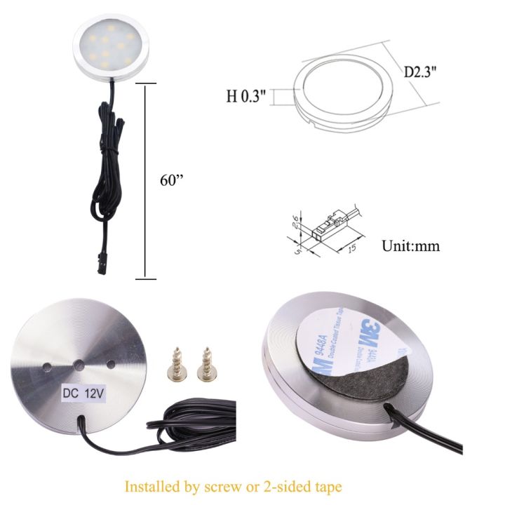 aiboo-led-under-cabinet-light-white-round-346812-puck-lighting-kit-touch-switch-dimmer-and-plug-for-under-counter-lights