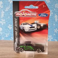 โมเดลรถเหล็ก Majorette Ford Mustang GT Series _ Black Green #สีดำลายเขียว เปิดประตูรถได้ โมเดลรถสะสม