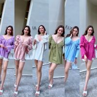 Sindy cutie dolly top?(320฿ฟรีส่ง) เสื้อรุ่นนี้น่ารักแบบสุดๆ สาวไซส์มินิตัวเล็กใส่เป็นมินิเดรสได้ด้วยคะ ใครใส่ก็ดูน่ารัก