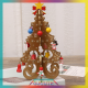 GJCUTE Handmade STEREO ไม้คริสต์มาสต้นไม้ตกแต่งตกแต่งตกแต่งตกแต่งเครื่องประดับ