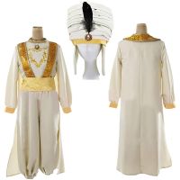 Cosplay Anime Aladdin Lamp Prince Aladdin Prince Costume Outfit For Adult Set Halloween Carnival Fancy Dress Up Party Movie&amp;TV