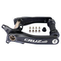 Ghxdryuru CRUZbike BCD104 170Mm MTB จานหน้าจักรยานโลหะผสมอะลูมิเนียมน้ำหนักเบาสีสันสดใสรูปลักษณ์ที่มีสไตล์เข้ากันได้กับ GXP Crankset สำหรับจักรยาน