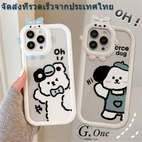 สำหรับ iPhone 14 Pro Max 13 Pro Max 12 Pro Max 11 Pro Max X XR Xs Max สูงสุด8 7 14 Plus 15 Promax SE 2020 การ์ตูนน่ารัก กล้อง Bow เคสโทรศัพท์ Clear Soft ป้องกัน #2622