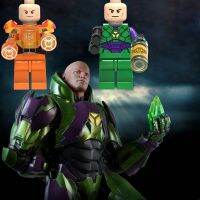 มหัศจรรย์ DC ภาพยนตร์ Lex Luthor Martian Manhunter ของขวัญวันเกิดการศึกษาของเล่นสำหรับเด็ก DIY อาคารบล็อก Minifigures อิฐภาพยนตร์