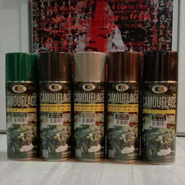 Bosny Dealer Camouflage NonReflectiveColor Spray Paints Lazada PH