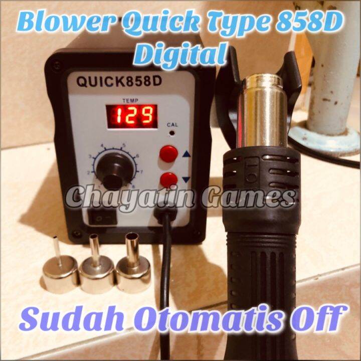 Blower / Solder Uap QUICK Type 858D Model Digital Lazada Indonesia