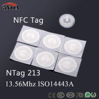 1000pcs/Lot NFC TAG Sticker 13.56MHz ISO14443A NTAG 213 Universal Label RFID Tag Key Tags llaveros llavero Token Patrol