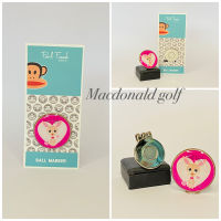 Ball Marker Paul Frank heart - with Hat Clip(ไม่รวมหมวก)